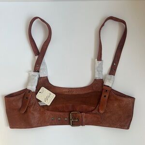 Free People Rebel vegan leather harness